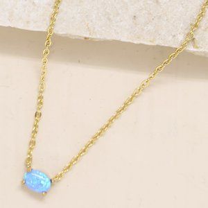 Ettika opal best sale rose necklace